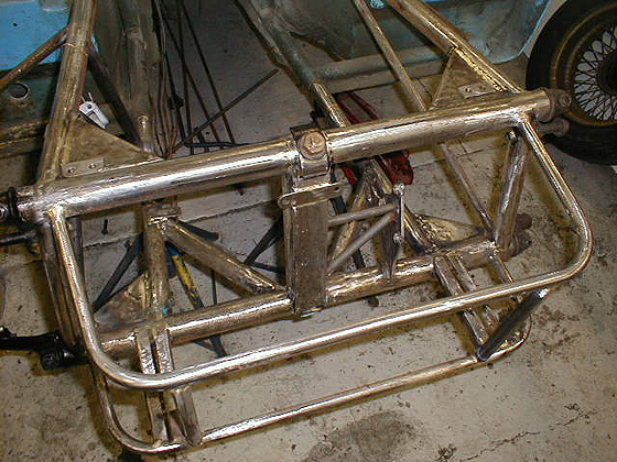 Front spaceframe